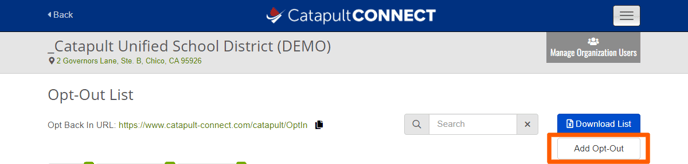 Add-Opt-Out